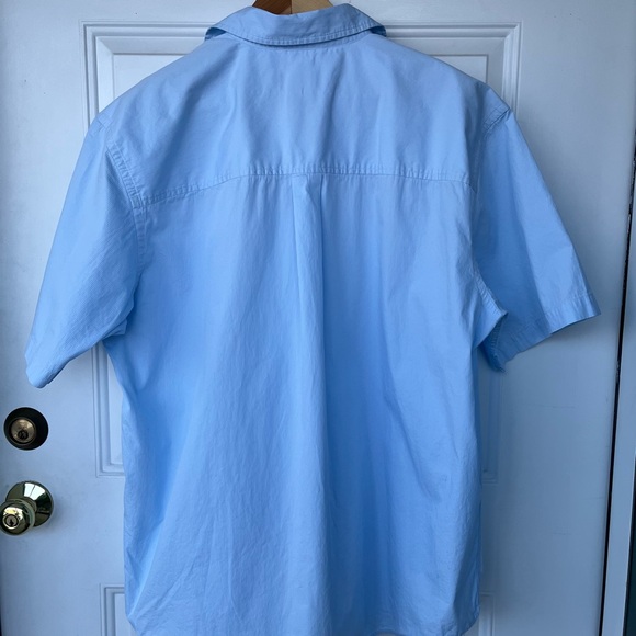 •Chaps• Men’s Short Sleeved Dress Shirt - Size XXL - Picture 5 of 6